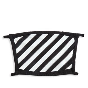 New: Off-white Diagonal Stripes Face Mask / one size